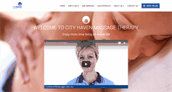 Desktop Screenshot of cityhavenmassage.com.au